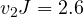 v_2 J = 2.6