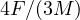 4F/(3M)
