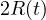 2R(t)