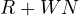 R + W \gt  N