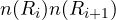 n(R_i) \lt  n(R_{i+1})