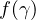 f(\gamma)