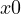 x \gt  0