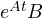 e^{At}B
