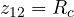z_{12} = R_c