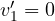 v_1' = 0