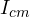 I_{cm}