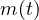 m(t)