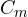C_m