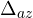 \Delta_{az}