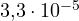 3{,}3\cdot 10^{-5}