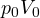 p_0V_0