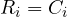 R_i = C_i