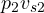 p_2v_{s2}