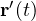 \mathbf r'(t)