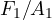 F_1/A_1