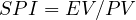 SPI = EV/PV