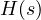 H(s)
