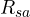 R_{sa}