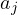a_j
