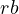 r \lt b
