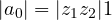|a_0| = |z_1z_2| \gt  1