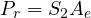 P_r = S_2A_e
