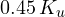 0.45\,K_u