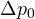 \Delta p_0