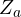 Z_a