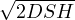 \sqrt{2DSH}