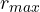 r_{max}