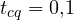 t_{cq} = 0{,}1