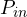 P_{in}