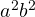a^2b^2