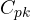 C_{pk}