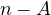 n \lt -A