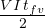 \frac{VI\,t_{fv}}{2}