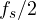 f_s/2