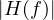|H(f)|