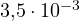 3{,}5\cdot 10^{-3}