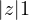 |z| \lt  1