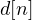 d[n]