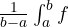 \frac{1}{b-a}\int_a^b f