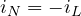 i_N = -i_L