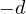 -d