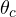 \theta_c