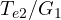 T_{e2}/G_1