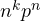 n^kp^n
