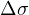 \Delta\sigma